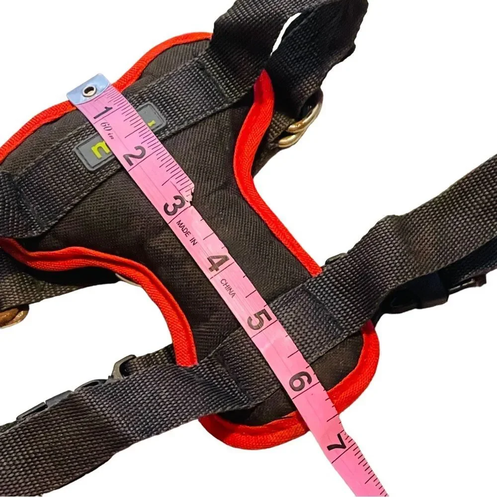 10/$25🦋 MOD Black & Red Pet Safety Car Harness - Size Small